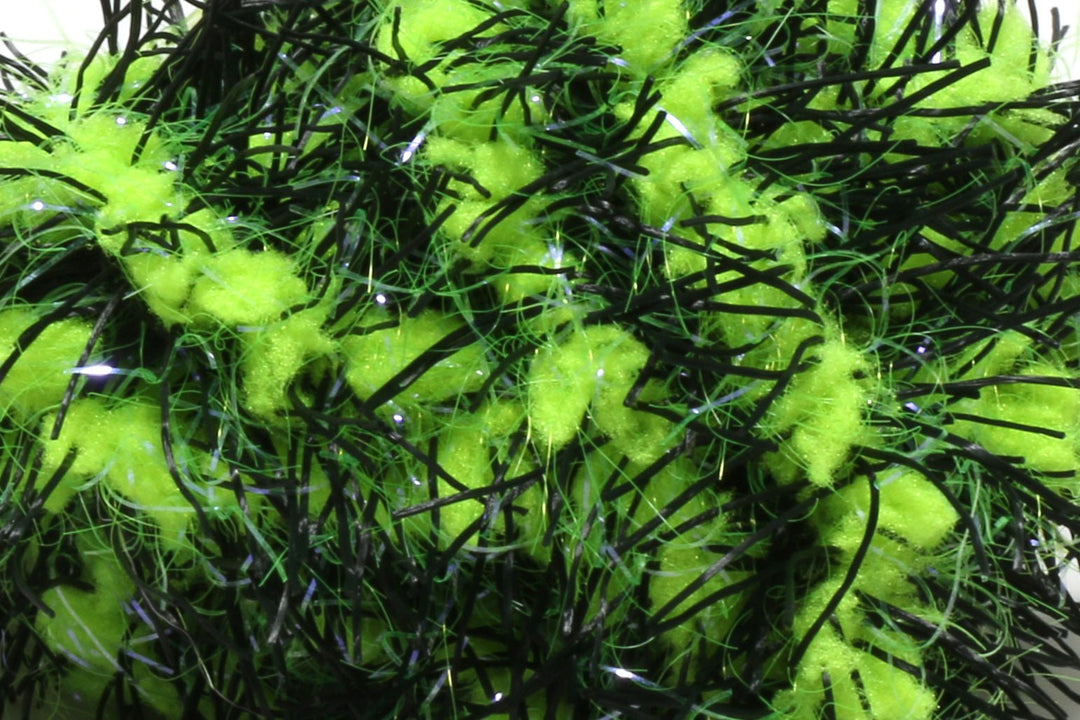 Hareline Large Black Legged Squishenille