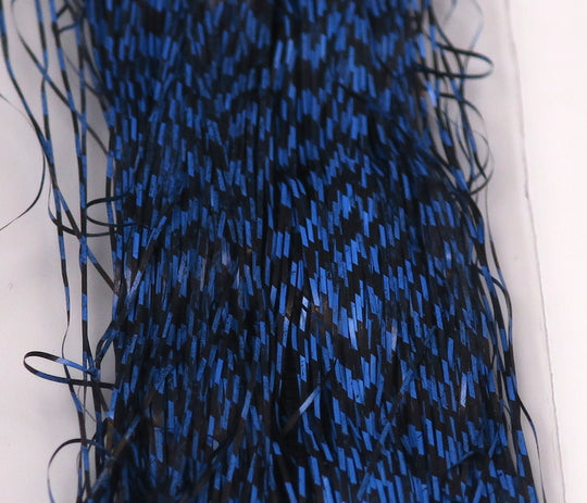 Hareline Micro Barred Voodoo Fibers Black Barred | Tailwaters Fly Fishing