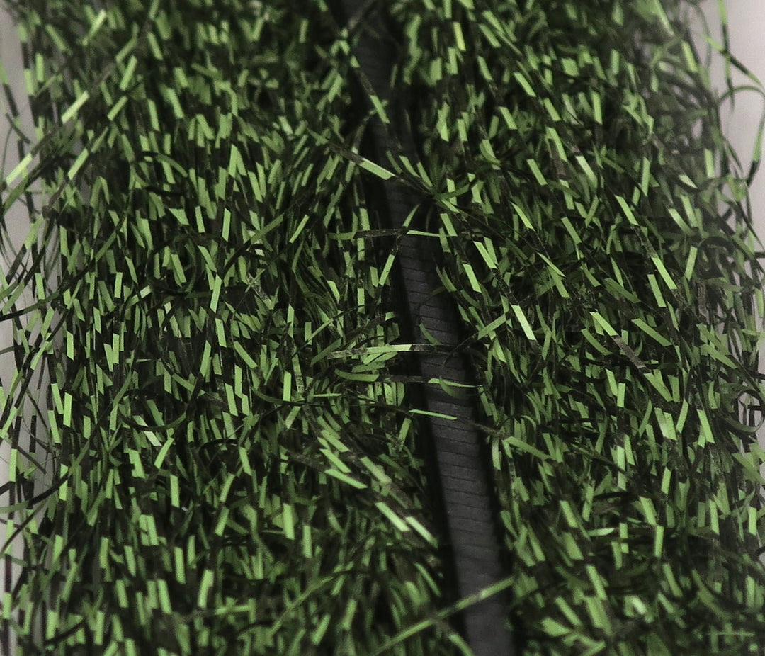 Hareline Micro Barred Voodoo Fibers Black Barred | Tailwaters Fly Fishing