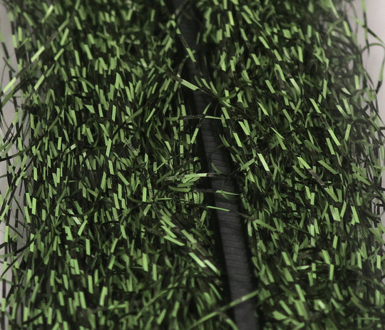 Hareline Micro Barred Voodoo Fibers Black Barred | Tailwaters Fly Fishing