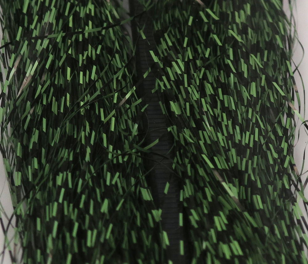Hareline Micro Barred Voodoo Fibers Black Barred | Tailwaters Fly Fishing