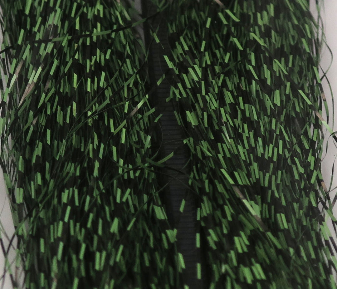 Hareline Micro Barred Voodoo Fibers Black Barred | Tailwaters Fly Fishing