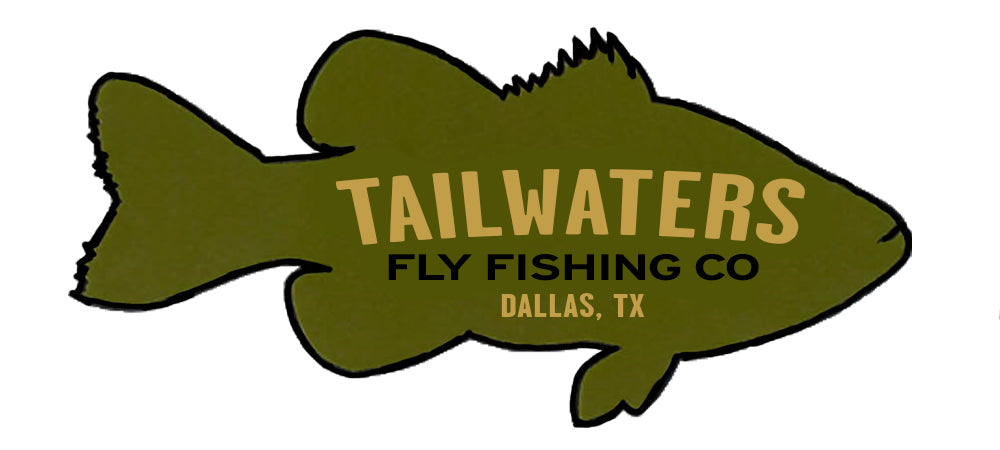 Tailwaters Fly Fishing Bass Sticker | Tailwaters Fly Fishing