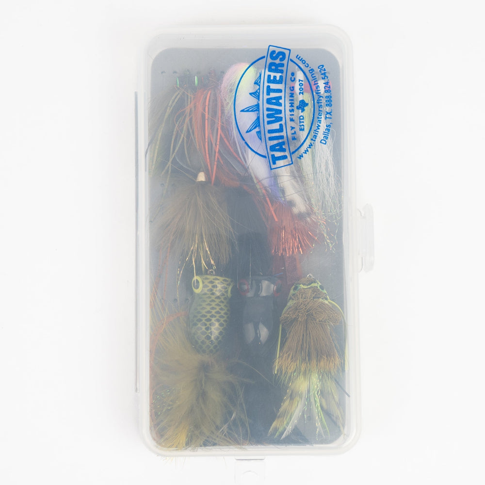 Largemouth Bass Box Custom Fly Selection | Tailwaters Fly Fishing