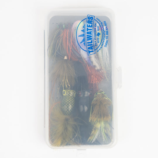 Largemouth Bass Box Custom Fly Selection | Tailwaters Fly Fishing