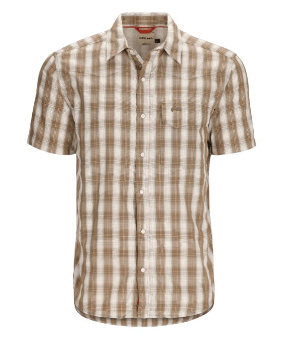 Simms Stone Cold LS Shirt - Sterling Morada Plaid - The Fly Shack Fly  Fishing