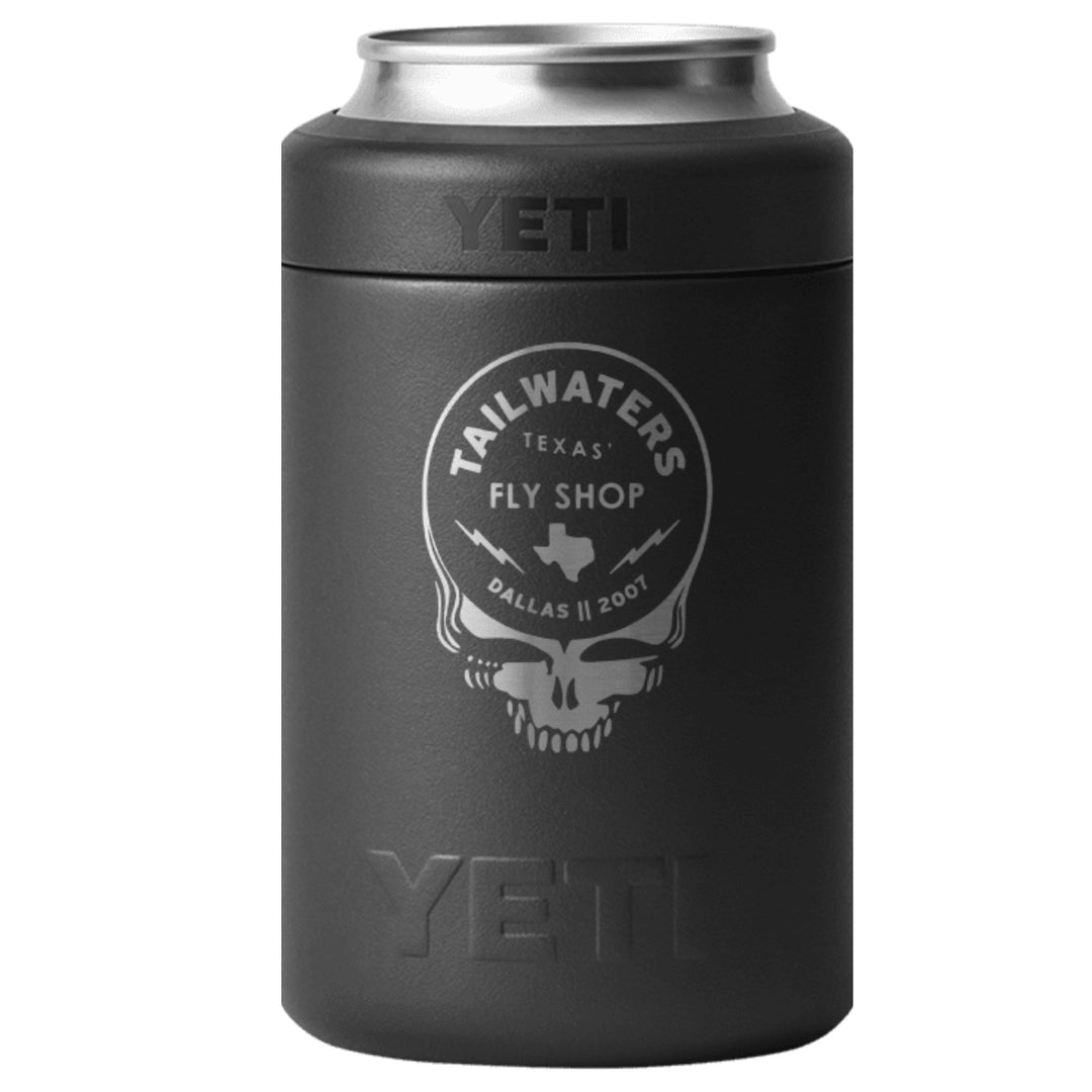Yeti Rambler Colster - Black Stealy | Tailwaters Fly Fishing