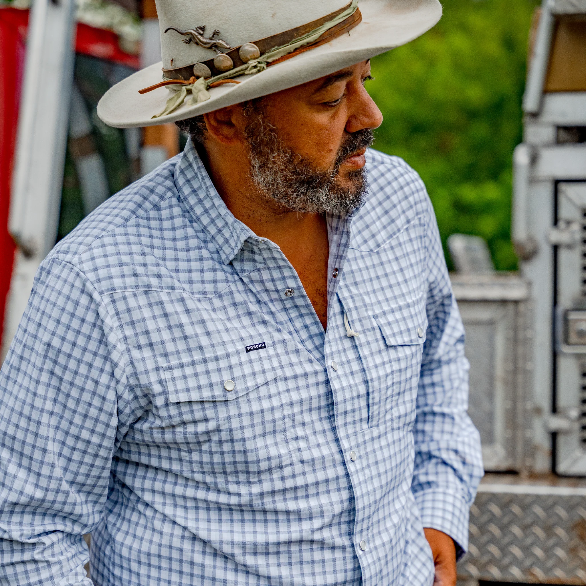 Poncho The Blackfin Long Sleeve Shirt | Tailwaters Fly Fishing