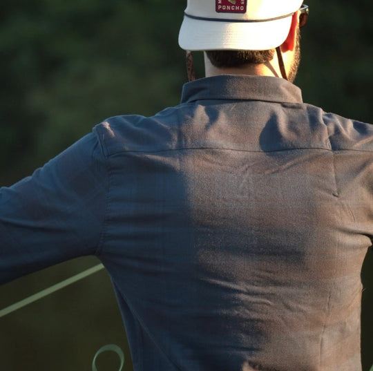 Poncho The Blue Goose Long Sleeve Shirt | Tailwaters Fly Fishing