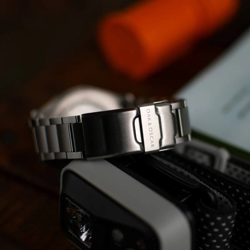 Oak & Oscar The Olmstead 38 - Grey Dial | Tailwaters Fly Fishing
