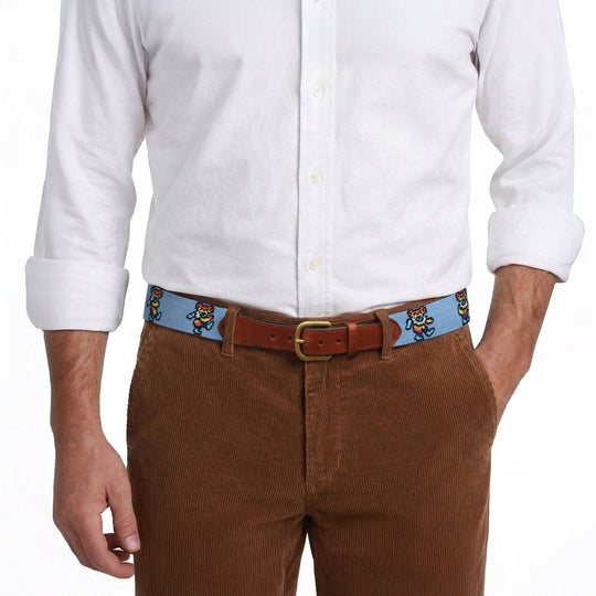 Smathers & Branson Dancing Bears Tie Dye Belt | Tailwaters Fly Fishing