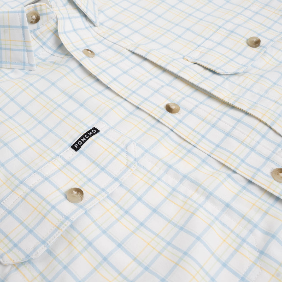 Poncho The Bird Island Long Sleeve Shirt, Bushwhacker, detail