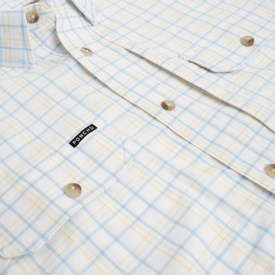 Poncho The Bird Island Long Sleeve Shirt, Bushwhacker, detail