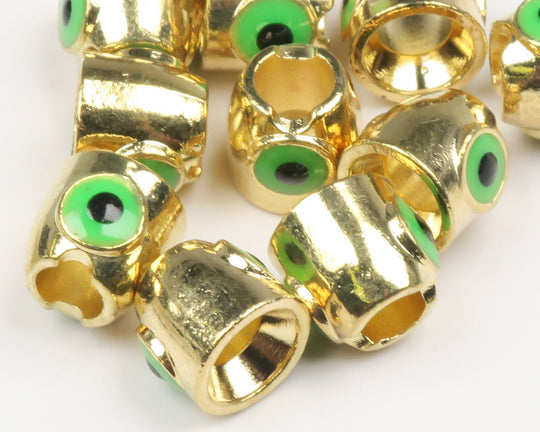 Hareline Bob Pop's Tungsten Chartreuse Eyed Jiggy Heads