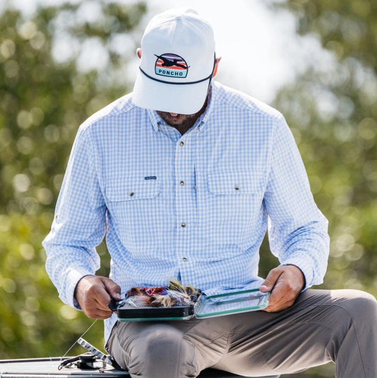 Poncho The Catfish Long Sleeve Shirt | Tailwaters Fly Fishing