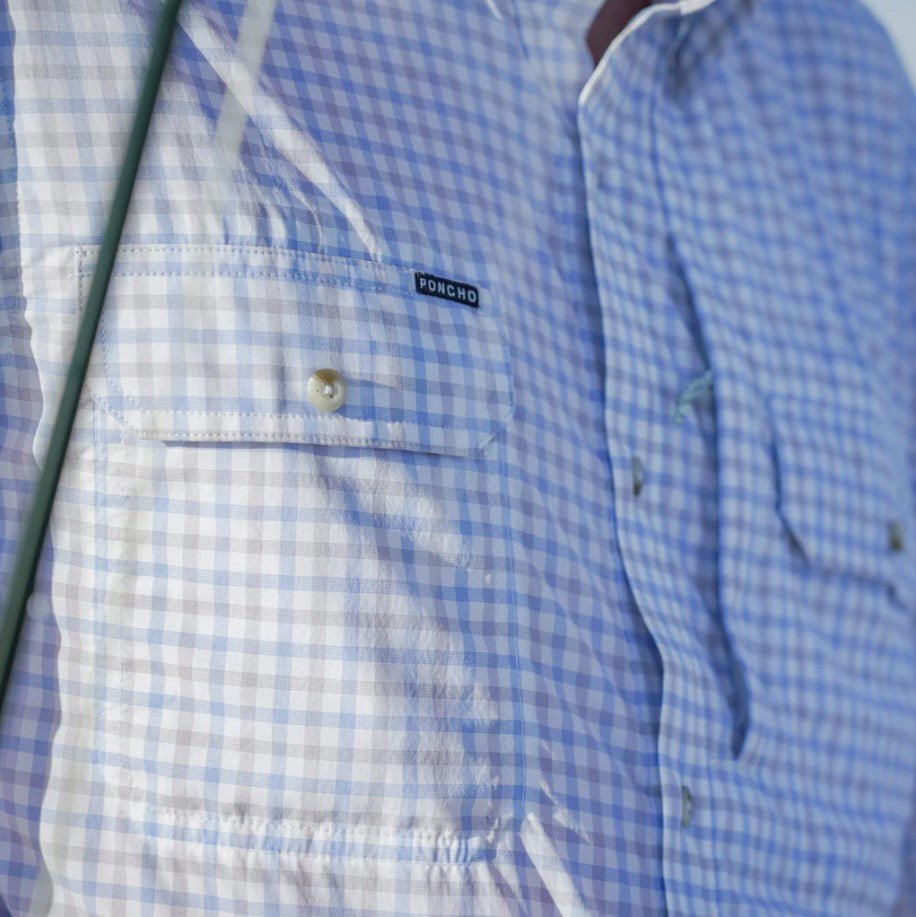 Poncho The Channel Cat Short Sleeve Shirt | Tailwaters Fly Fishing