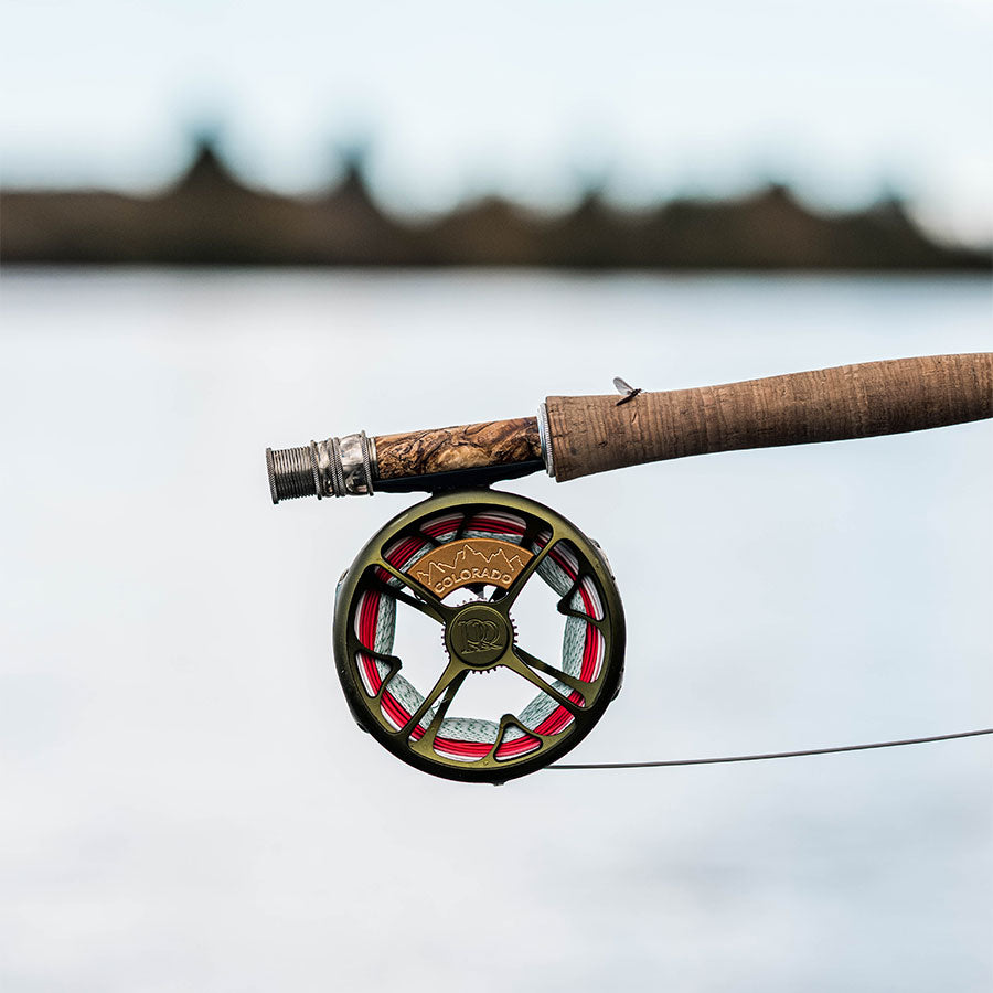 Ross Reels Ross Colorado - TU Colorado Cutt, worn