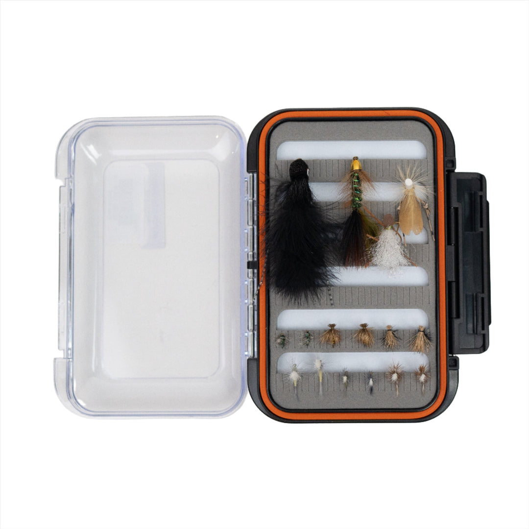 custom fly fishing boxes Photo Aluminum Box Big Rays is an Alaska outdoor outfitter offering clothing Ultimate Trout Custom Fly Selection