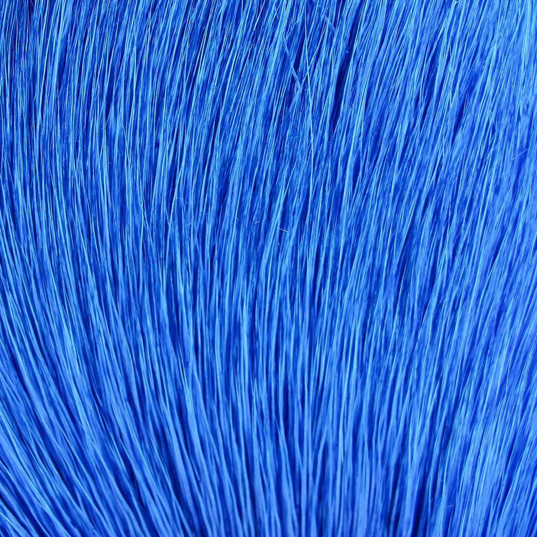 Hareline Deer Belly Hair Dyed From White
