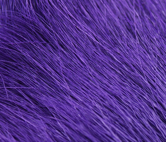 Hareline Deer Belly Hair Dyed From White