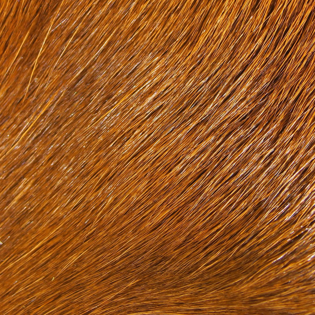 Hareline Deer Belly Hair Dyed From White