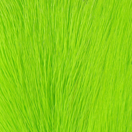 Hareline Deer Belly Hair Dyed From White