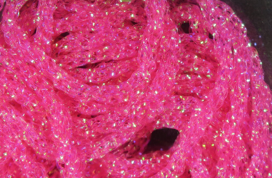 Hareline Dyed Pearl Diamond Braid | Tailwaters Fly Fishing