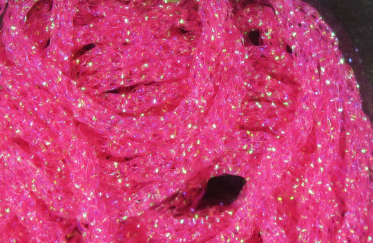 Hareline Dyed Pearl Diamond Braid | Tailwaters Fly Fishing