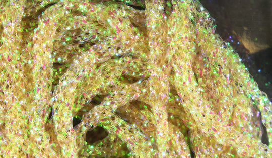 Hareline Dyed Pearl Diamond Braid