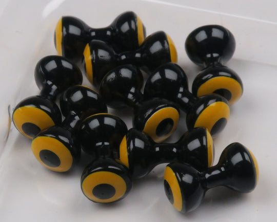 Hareline Double Pupil Brass Eyes | Tailwaters Fly Fishing
