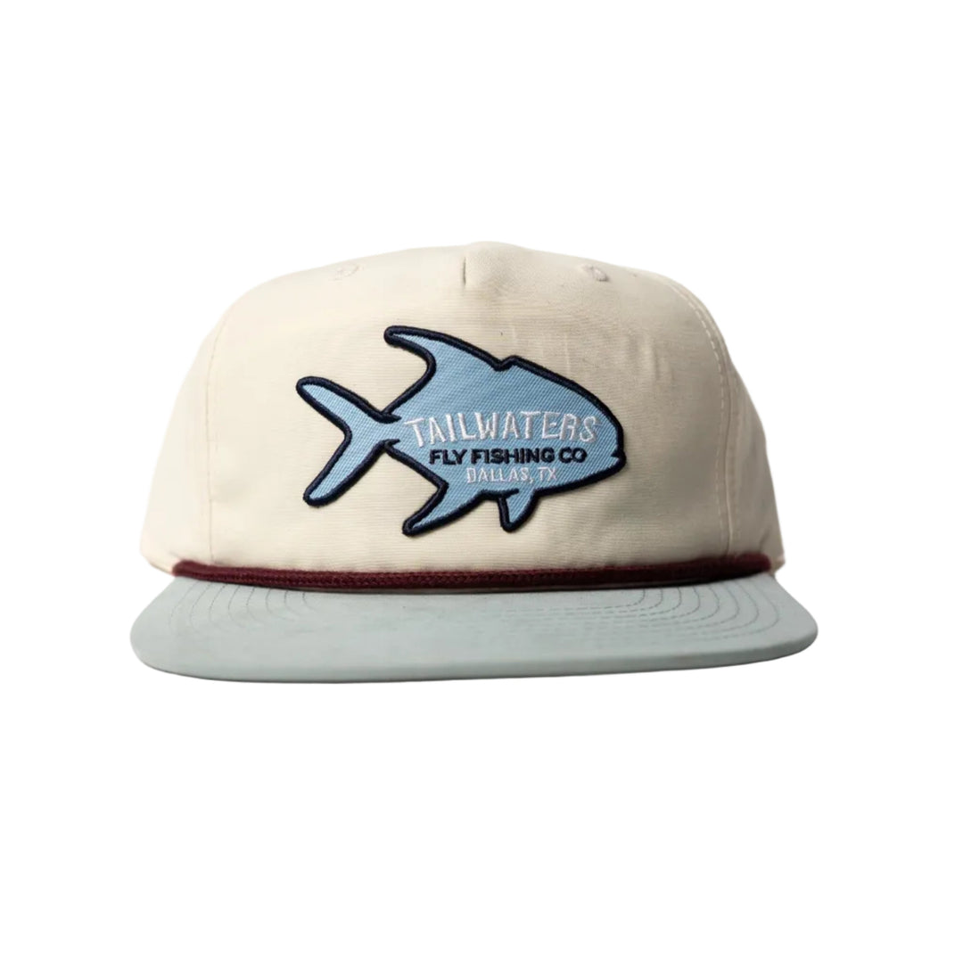 Tailwaters Fly Fishing Permit Fish Patch Hat | Tailwaters Fly Fishing