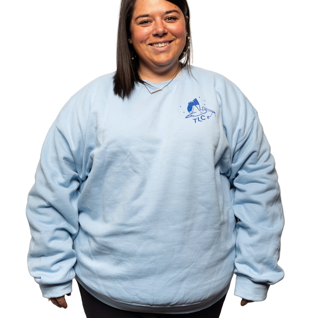 Tailwaters Ladies Club Fence Crewneck Sweatshirt | Tailwaters Fly Fishing