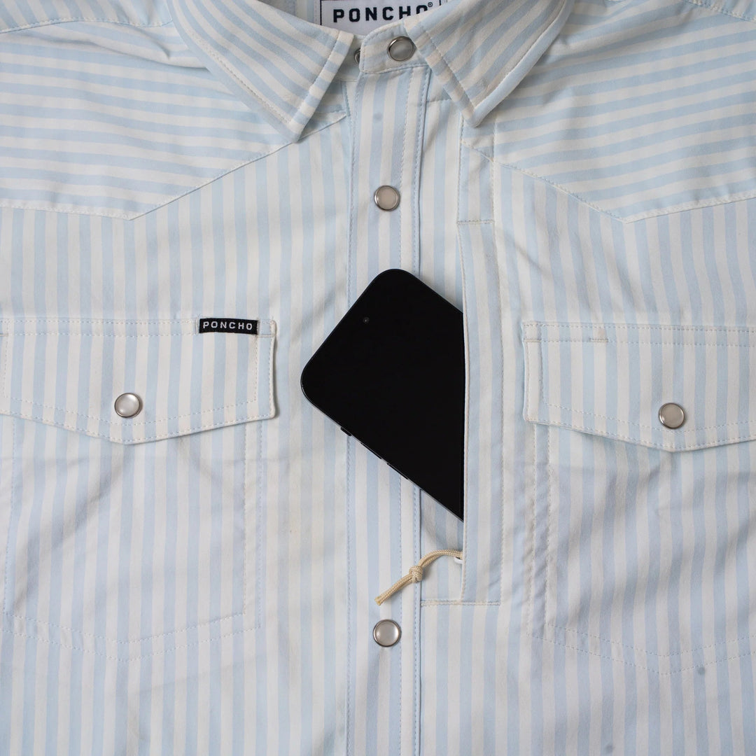 Poncho The Get In Line Short Sleeve Shirt | Tailwaters Fly Fishing