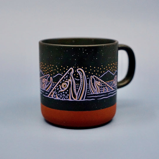 Casey Underwood Midnight Risers Mug, view 4