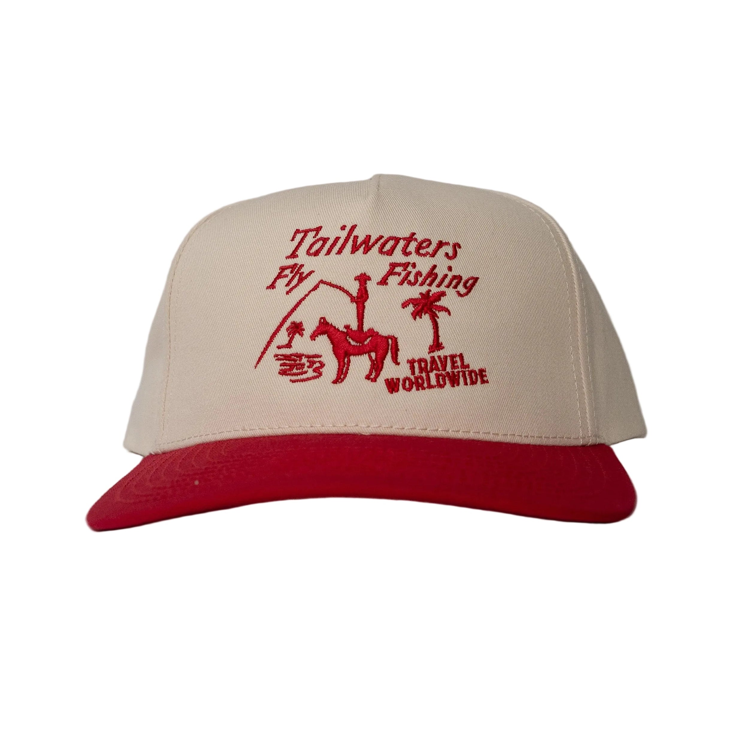 Tailwaters Fly Fishing Cowboy Angler Embroidered Hat | Tailwaters Fly Fishing