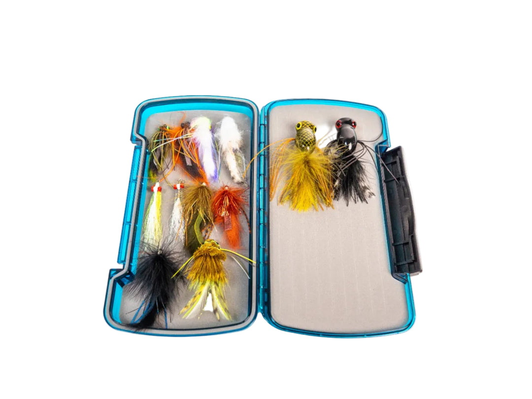Largemouth Bass STANDARD Box Custom Fly Selection | Tailwaters Fly Fishing