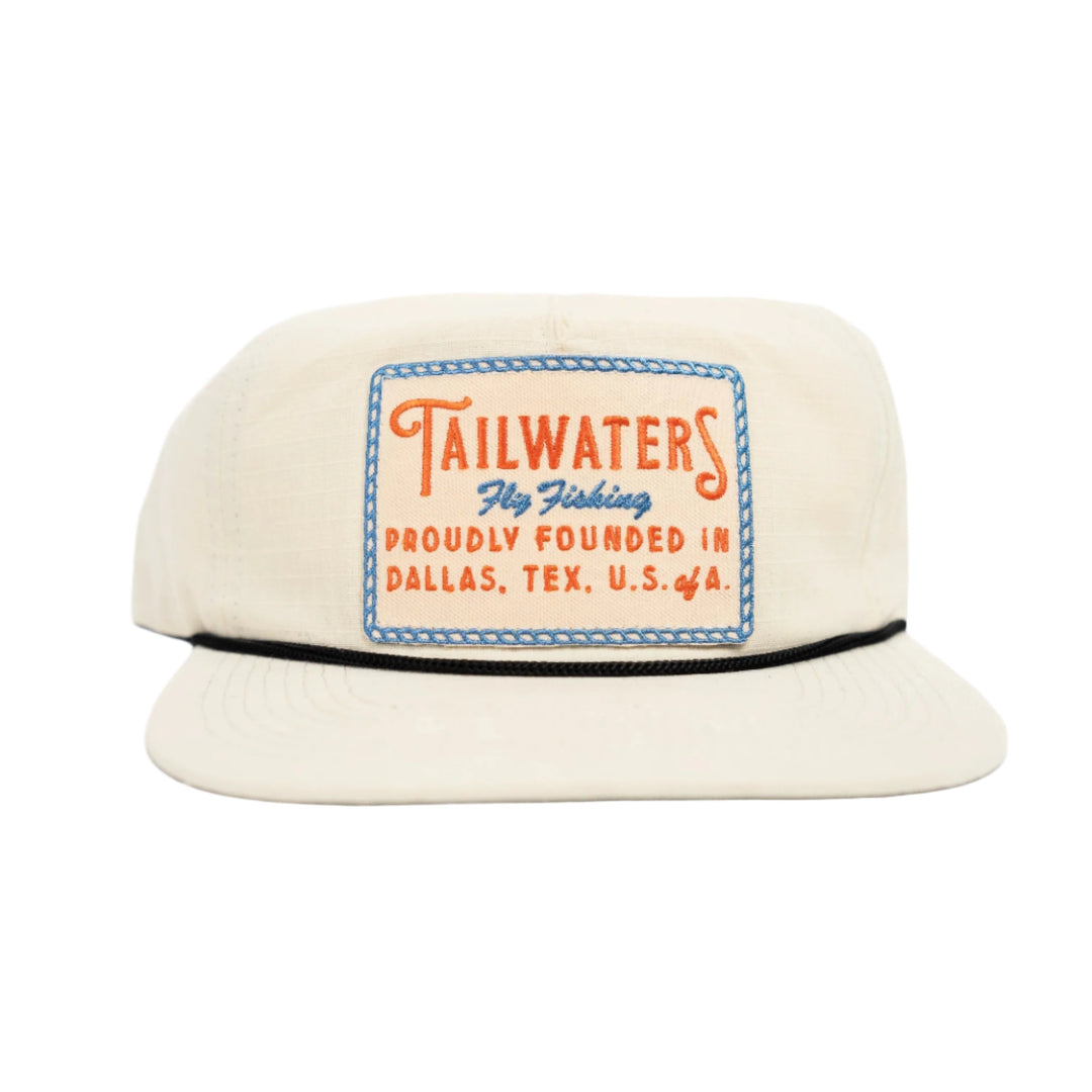 Tailwaters Fly Fishing Proudly Founded Patch Hat