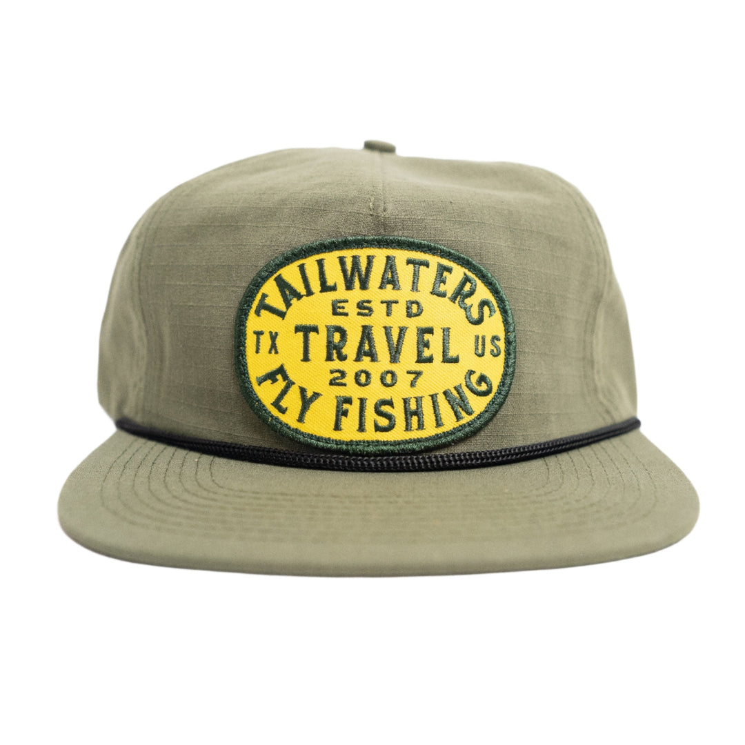 Tailwaters Fly Fishing Travel Oval Hat | Tailwaters Fly Fishing