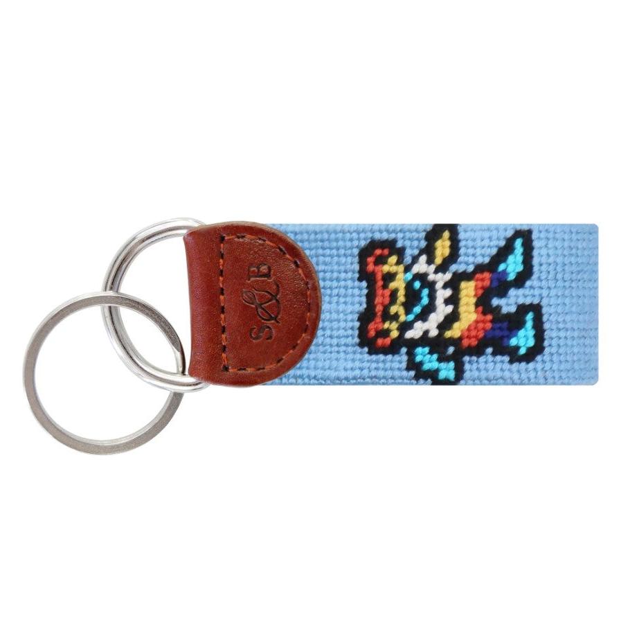Smathers & Branson Dancing Bear Tie Dye Key Fob | Tailwaters Fly Fishing