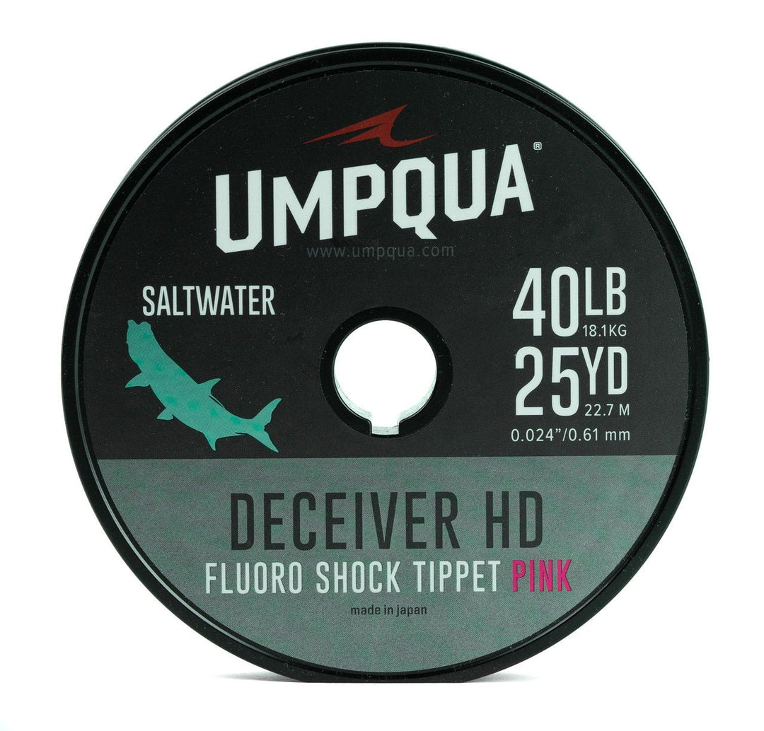Umpqua Deceiver HD Saltwater Fluorocarbon Shock Tippet | Tailwaters Fly Fishing