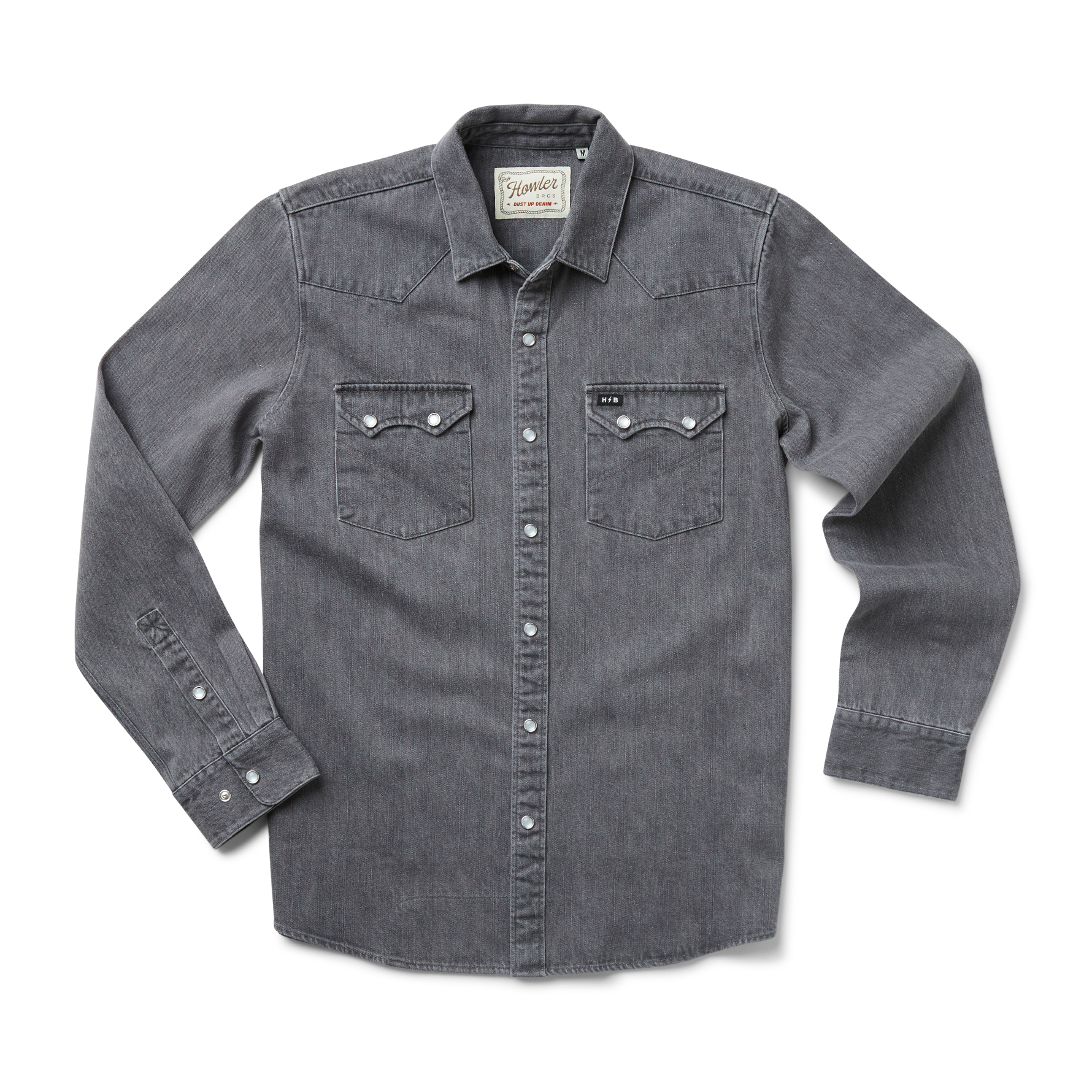 Howler Brothers Dust Up Denim Snapshirt