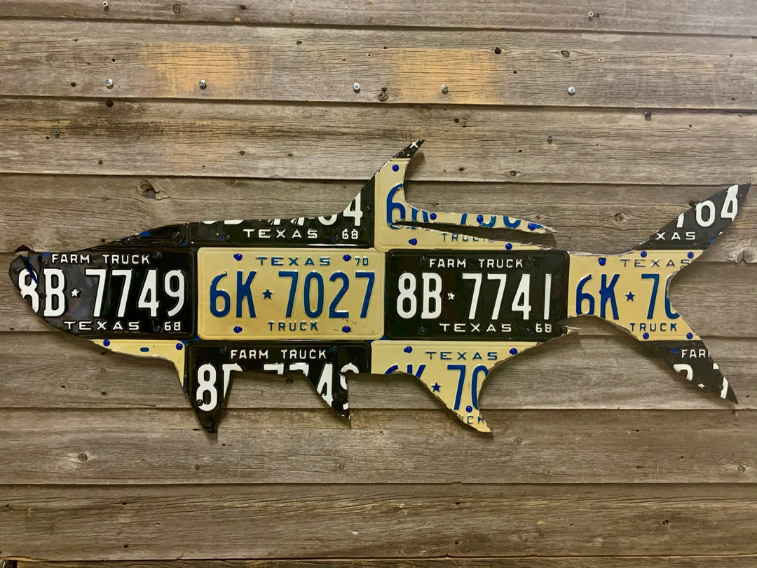Texas Tarpon License Plate Art | Tailwaters Fly Fishing