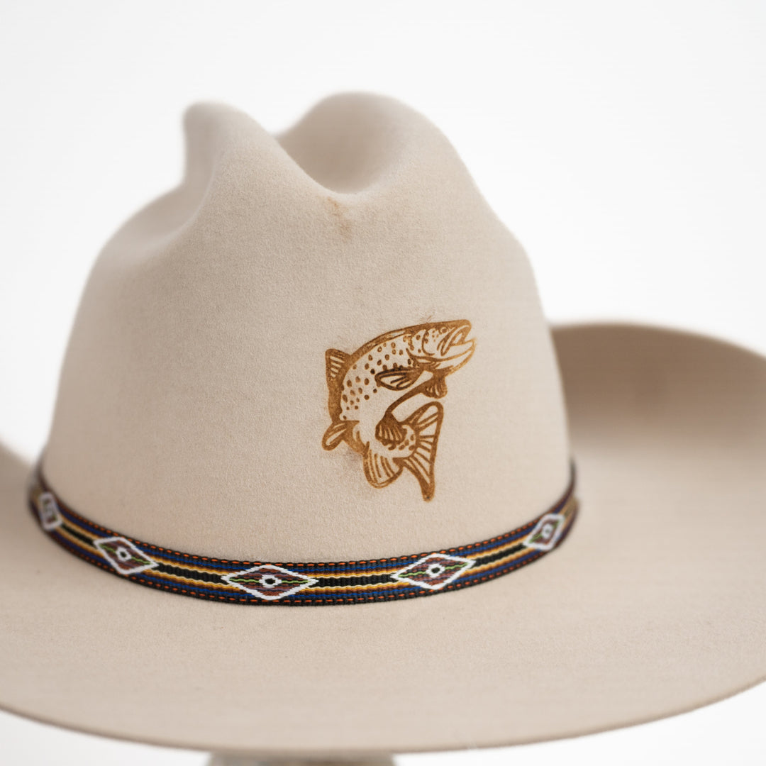 Eddie Broussard #F12 - 7x Beaver Felt | Tailwaters Fly Fishing