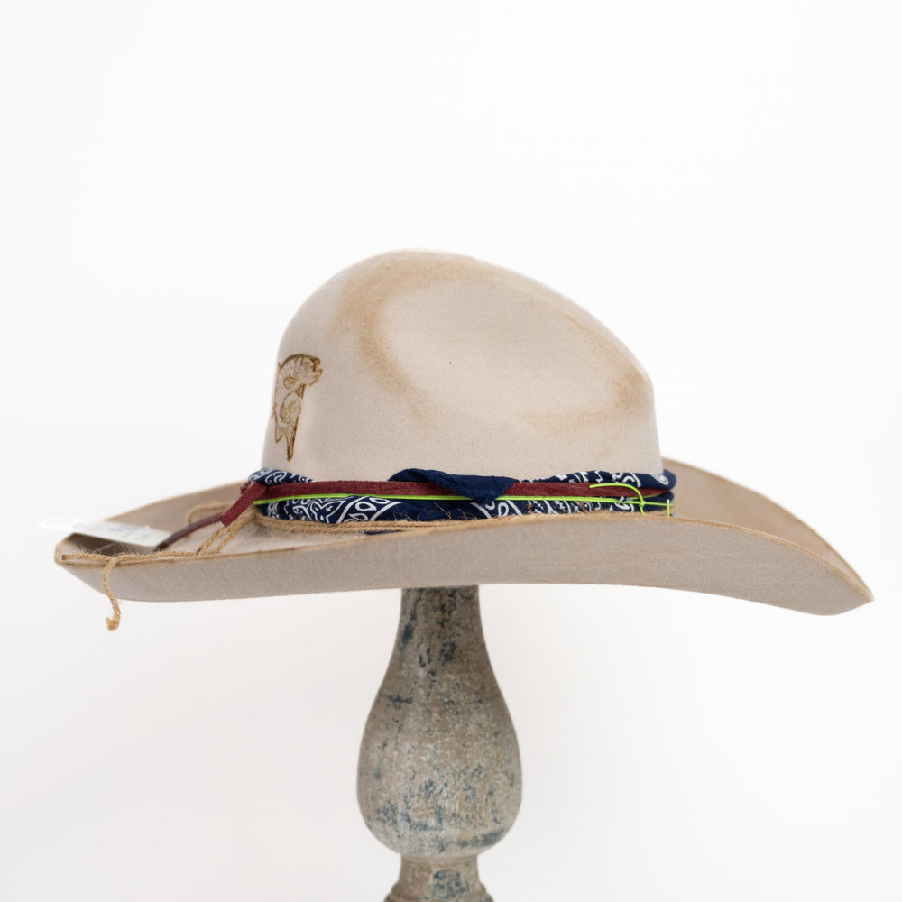 Eddie Broussard #F17 - 2x Justin Bent Rail Felt | Tailwaters Fly Fishing