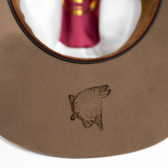 Eddie Broussard #F21 - 6x Justin Bent Rail Felt | Tailwaters Fly Fishing