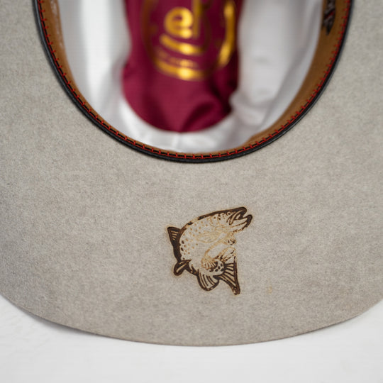 Eddie Broussard #F23 - 6x Justin Bent Rail Felt | Tailwaters Fly Fishing