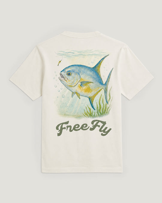 Free Fly Rough Back Relaxed Tee