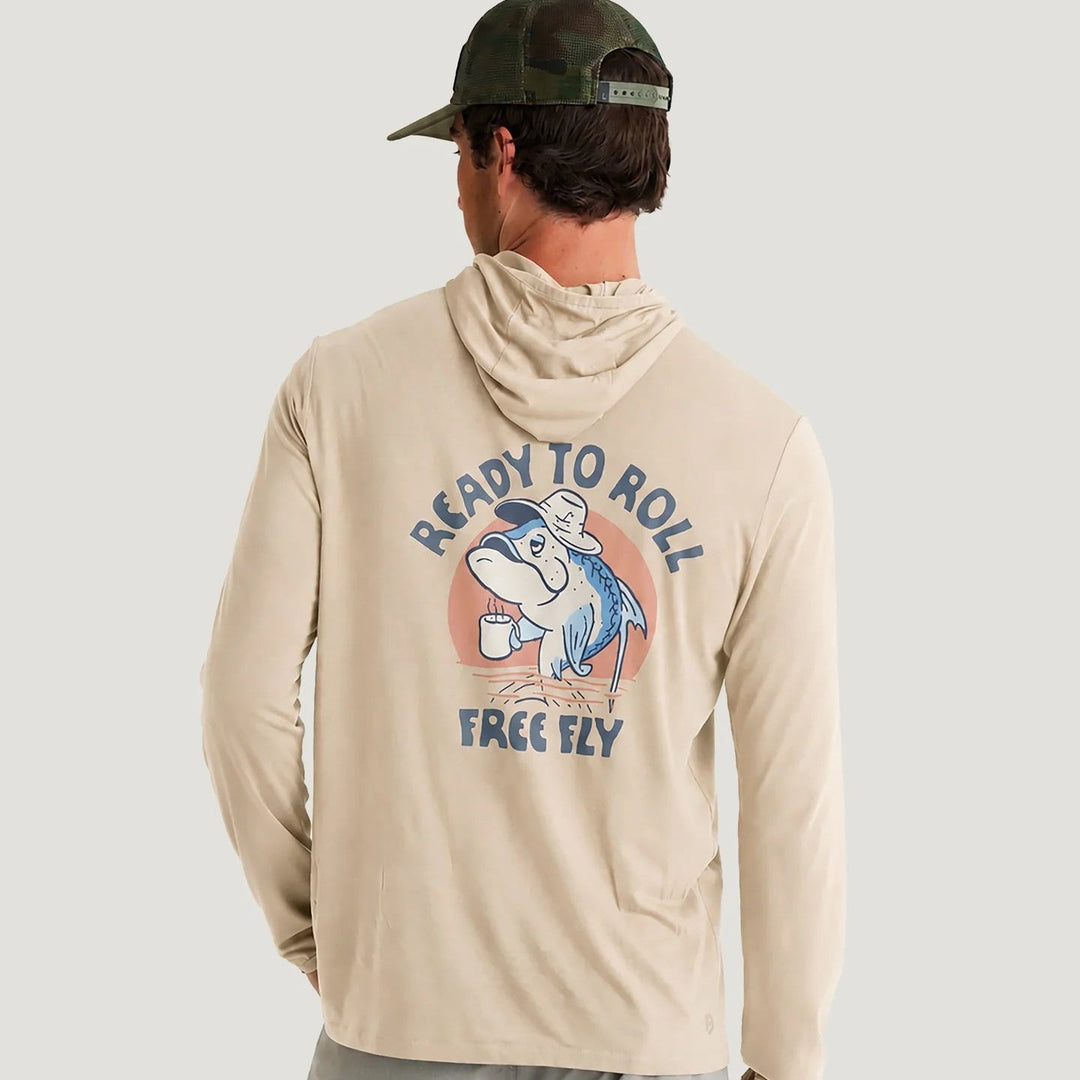 Free Fly Men's Bamboo Lightweight Graphic Hoodie | Tailwaters Fly Fishing
