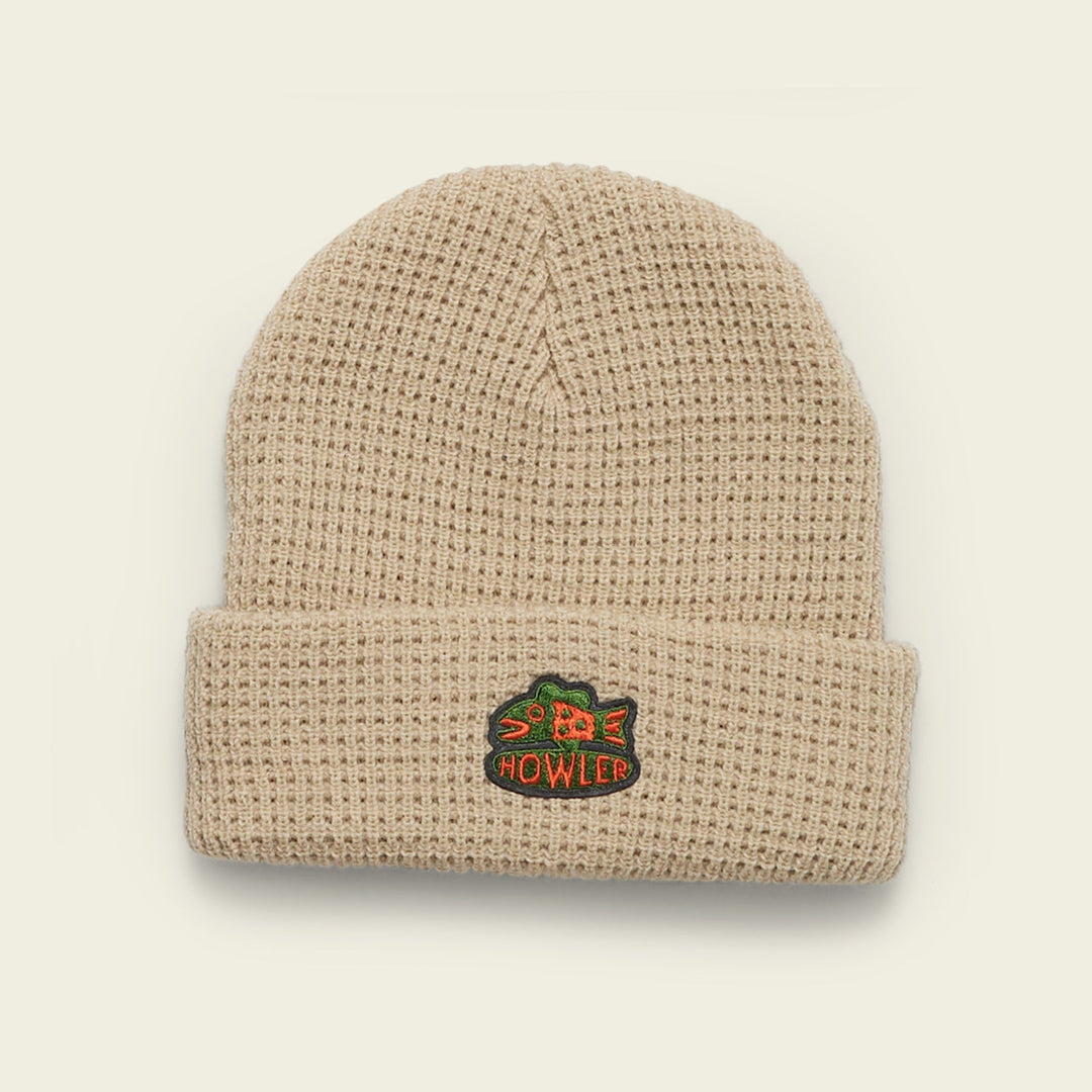 Howler Brothers Hawkeye Beanie, Something Fishy : Stone