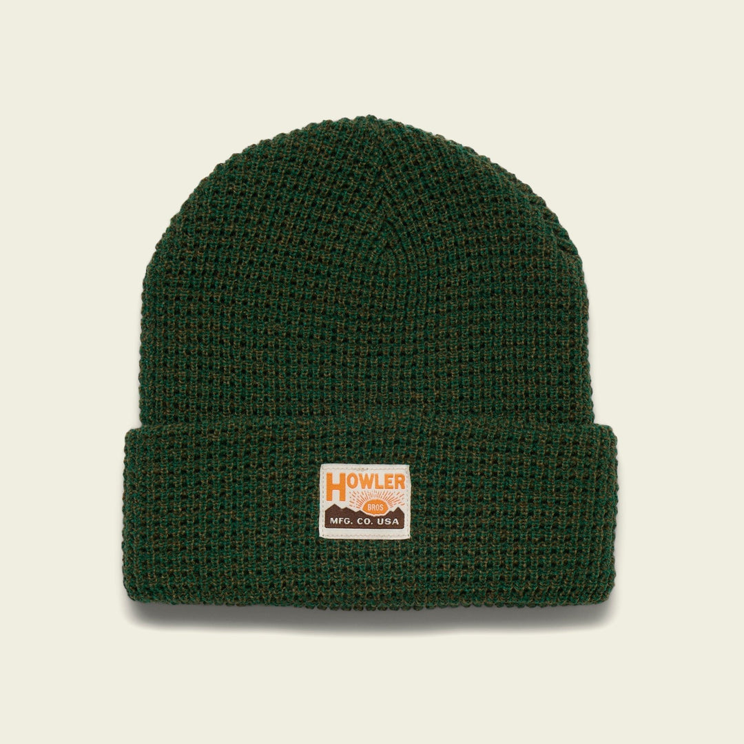 Howler Brothers Hawkeye Beanie, Tan, front view